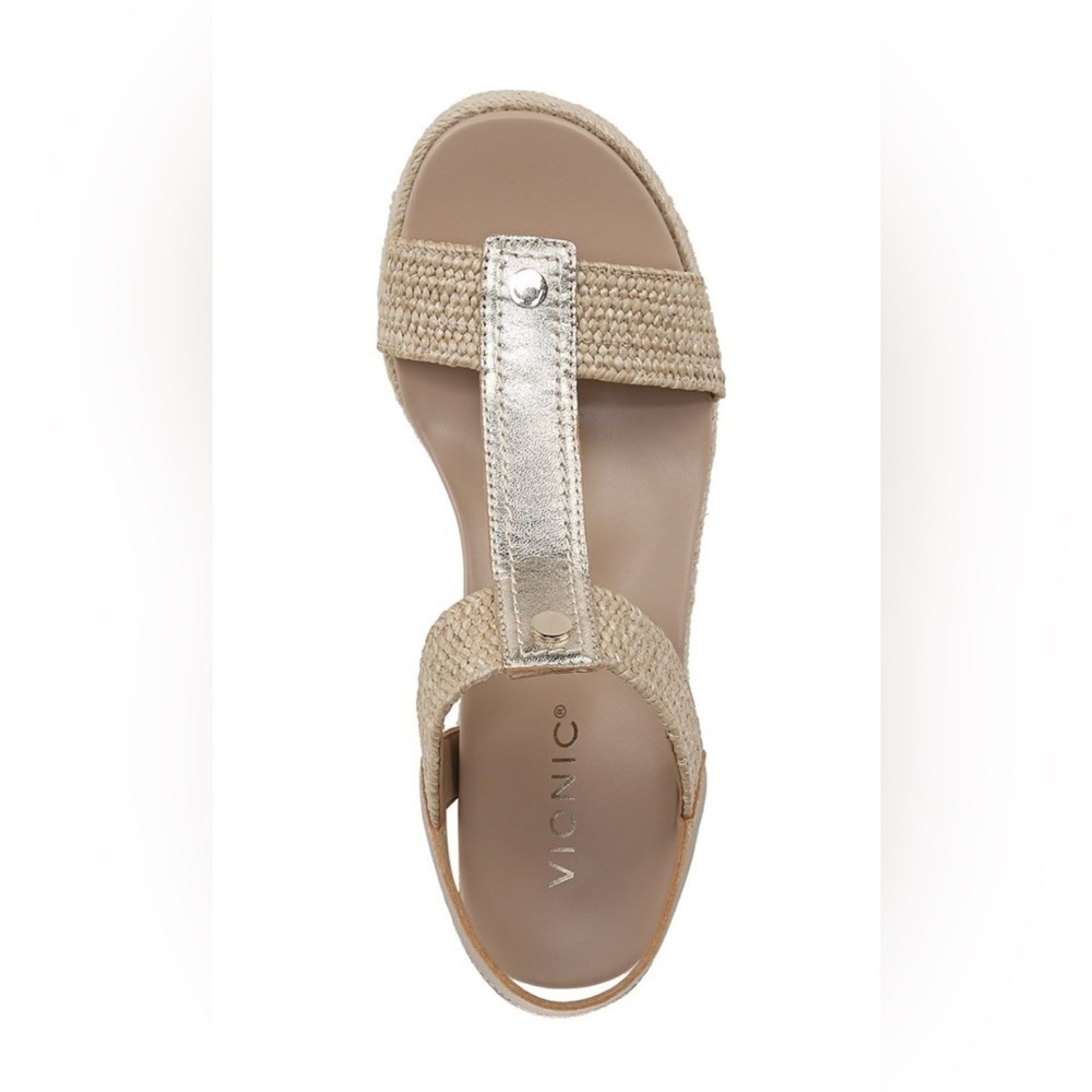Vionic Calera Gold Wedge 6.5 Wide